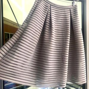 Pleated Glamorous silver skirt